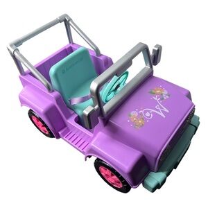 American Girl WellieWishers Garden Adventure Wheels Jeep Vehicle Tested WORKING